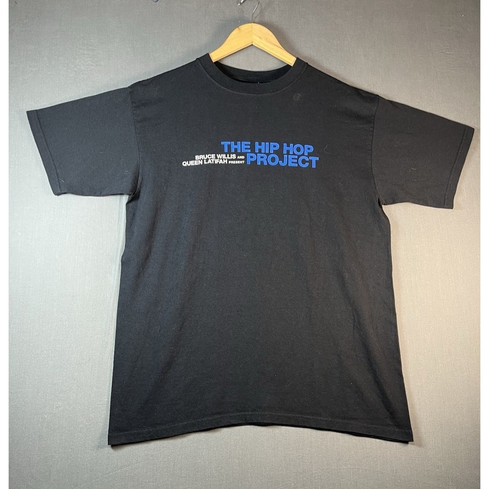 The Hip Hop Project Bruce Willis Queen Latifah Movie Promo T-shirt Mens Large